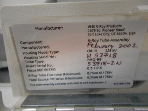 label - tube